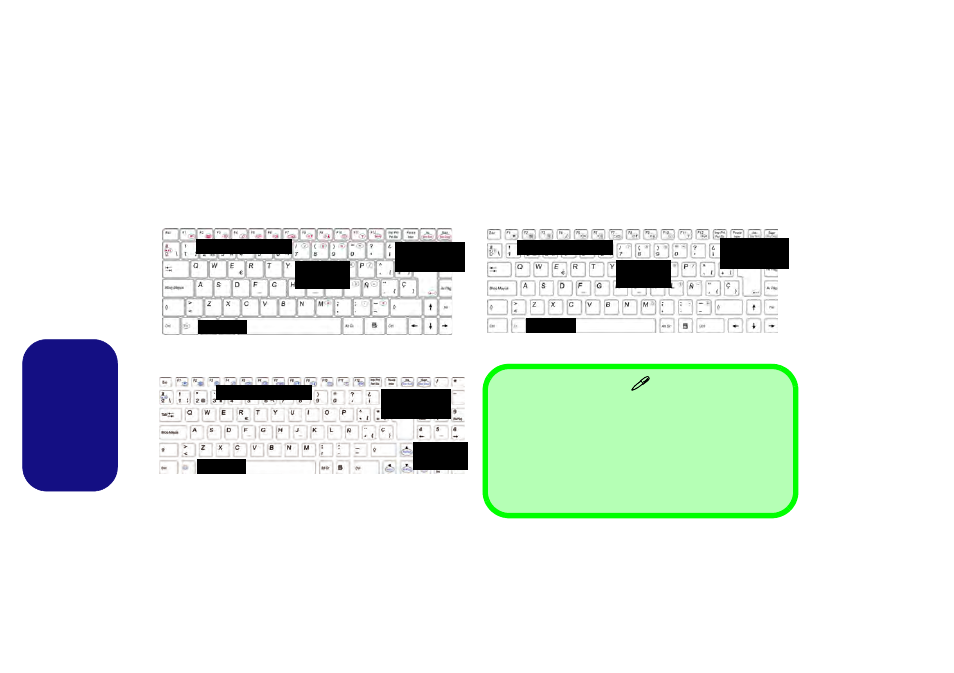Teclado, Español | chiliGREEN W270BUQ User Manual | Page 74 / 104