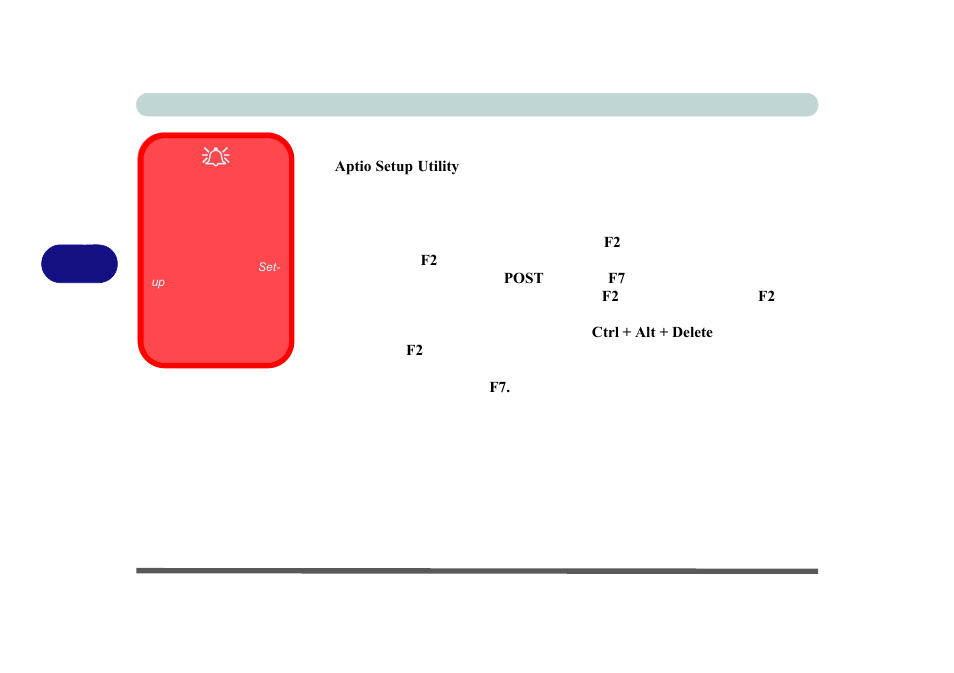 The setup utility, Entering setup, The setup utility -4 entering setup -4 | chiliGREEN P170HM User Manual | Page 100 / 322