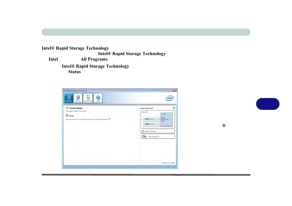 7intel® rapid storage technology for raid systems | chiliGREEN P170HM User Manual | Page 141 / 322