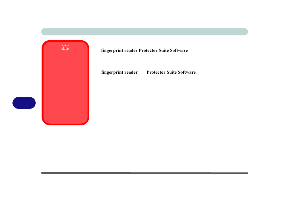 Fingerprint reader module, Fingerprint reader module -42, Fingerprint reader | chiliGREEN P170HM User Manual | Page 174 / 322