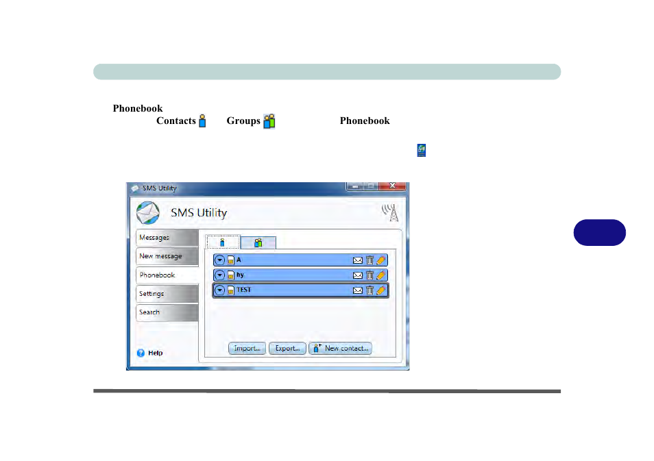 Phonebook, Phonebook -101 | chiliGREEN P170HM User Manual | Page 233 / 322