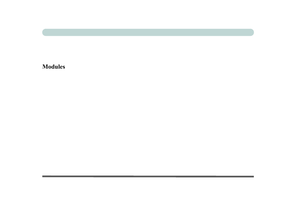 Modules | chiliGREEN P170HM User Manual | Page 24 / 322