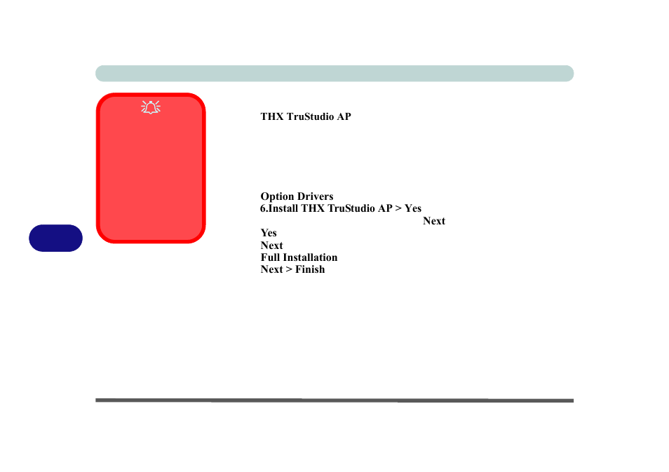 Thx trustudio pro audio, Thx trustudio ap installation, For more inform | Thx trustudio ap, Thx trustudio pro au | chiliGREEN P170HM User Manual | Page 242 / 322