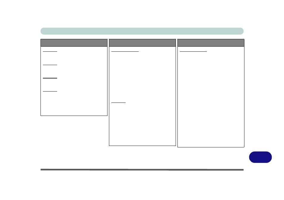 Specifications specifications d - 3 | chiliGREEN P170HM User Manual | Page 317 / 322