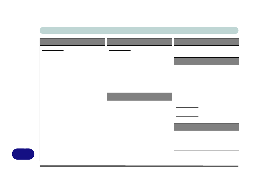 Ased (see, Specifications d - 4 specifications | chiliGREEN P170HM User Manual | Page 318 / 322