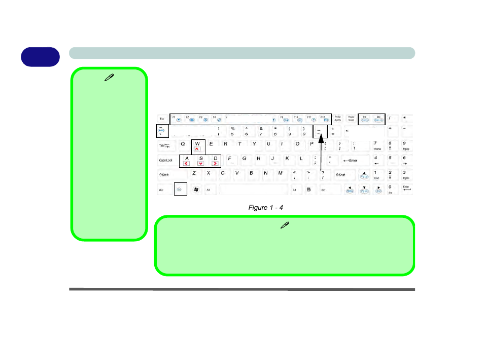 Keyboard, Keyboard -10 | chiliGREEN P170HM User Manual | Page 36 / 322