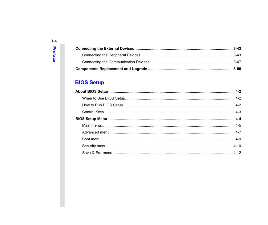 Bios setup | chiliGREEN MS1761 User Manual | Page 4 / 110