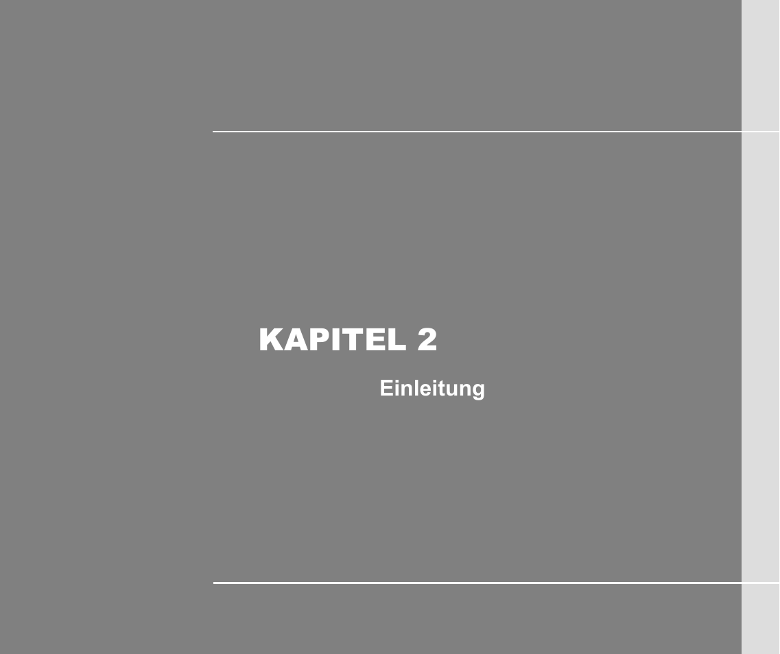 Kapitel 2, Einleitung | chiliGREEN MS1761 User Manual | Page 23 / 111