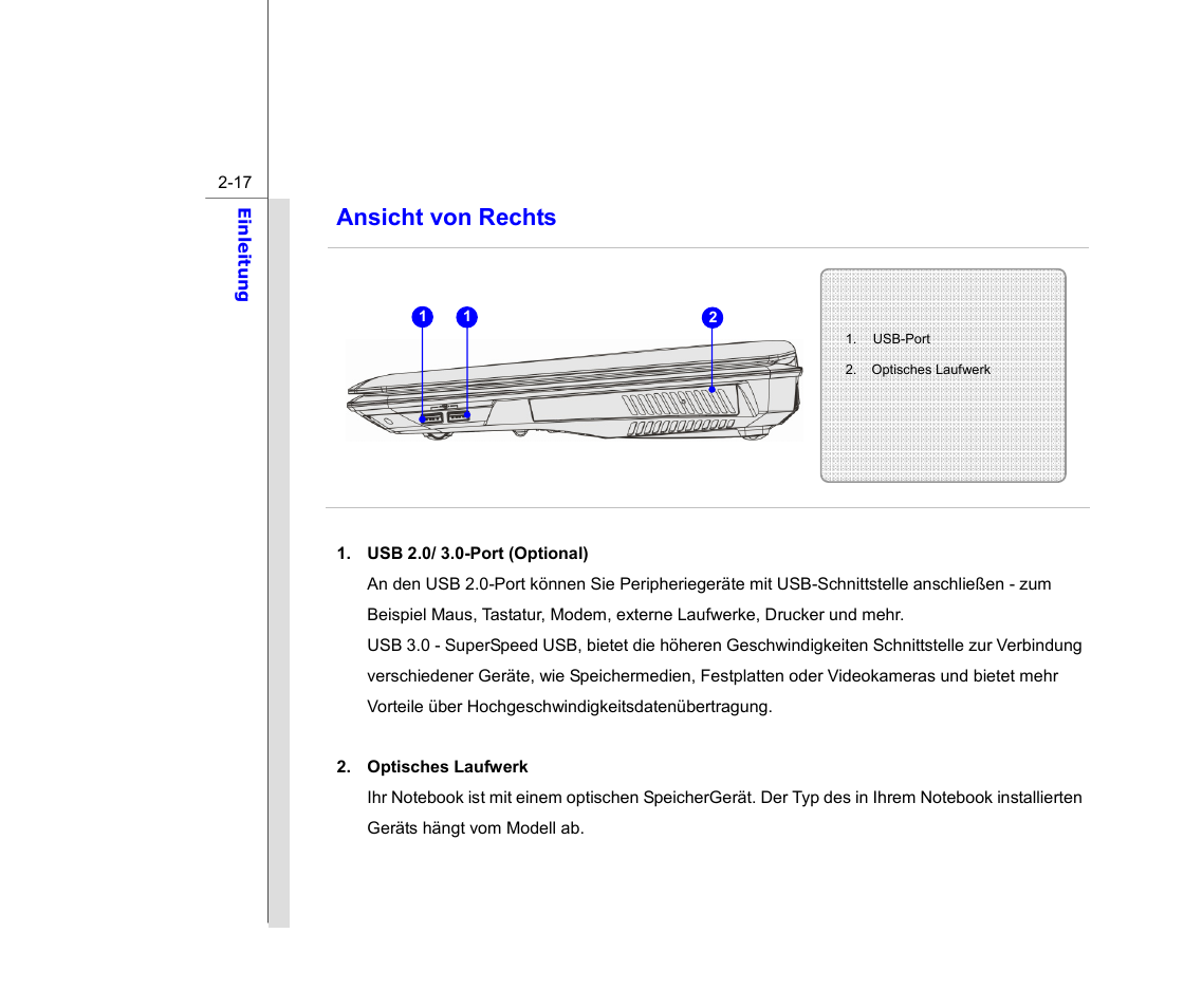 Ansicht von rechts | chiliGREEN MS1761 User Manual | Page 39 / 111
