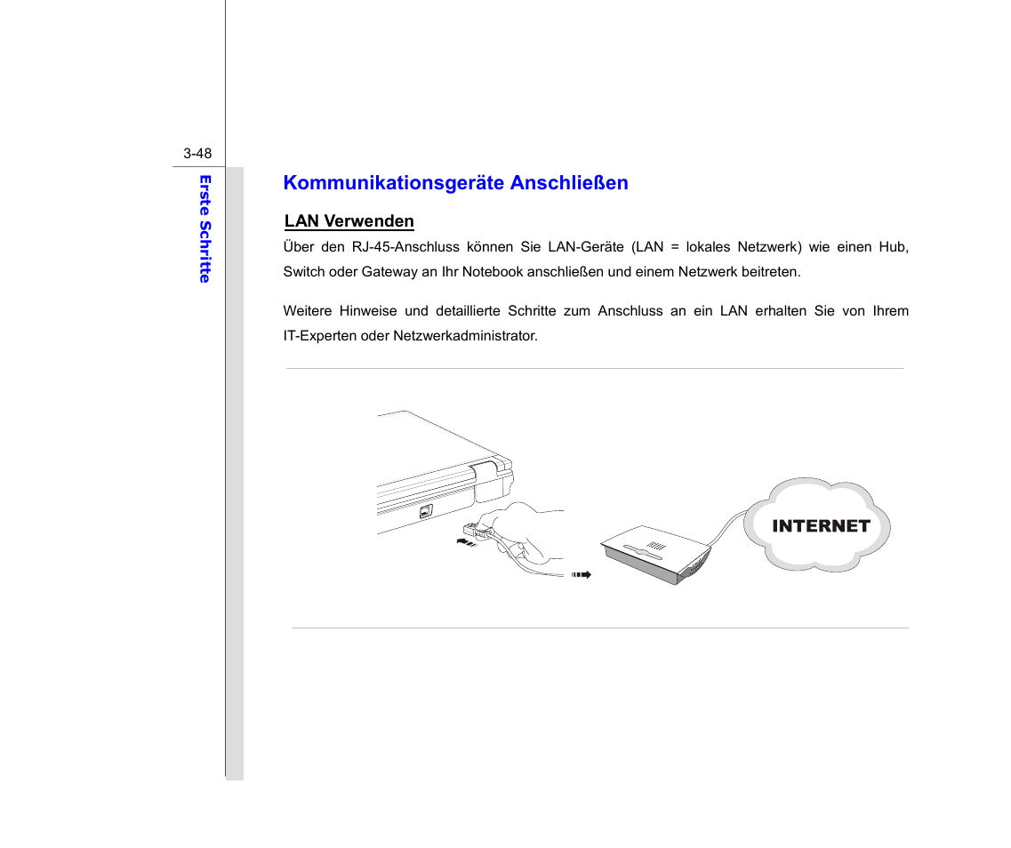 Kommunikationsgeräte anschließen | chiliGREEN MS1761 User Manual | Page 94 / 111