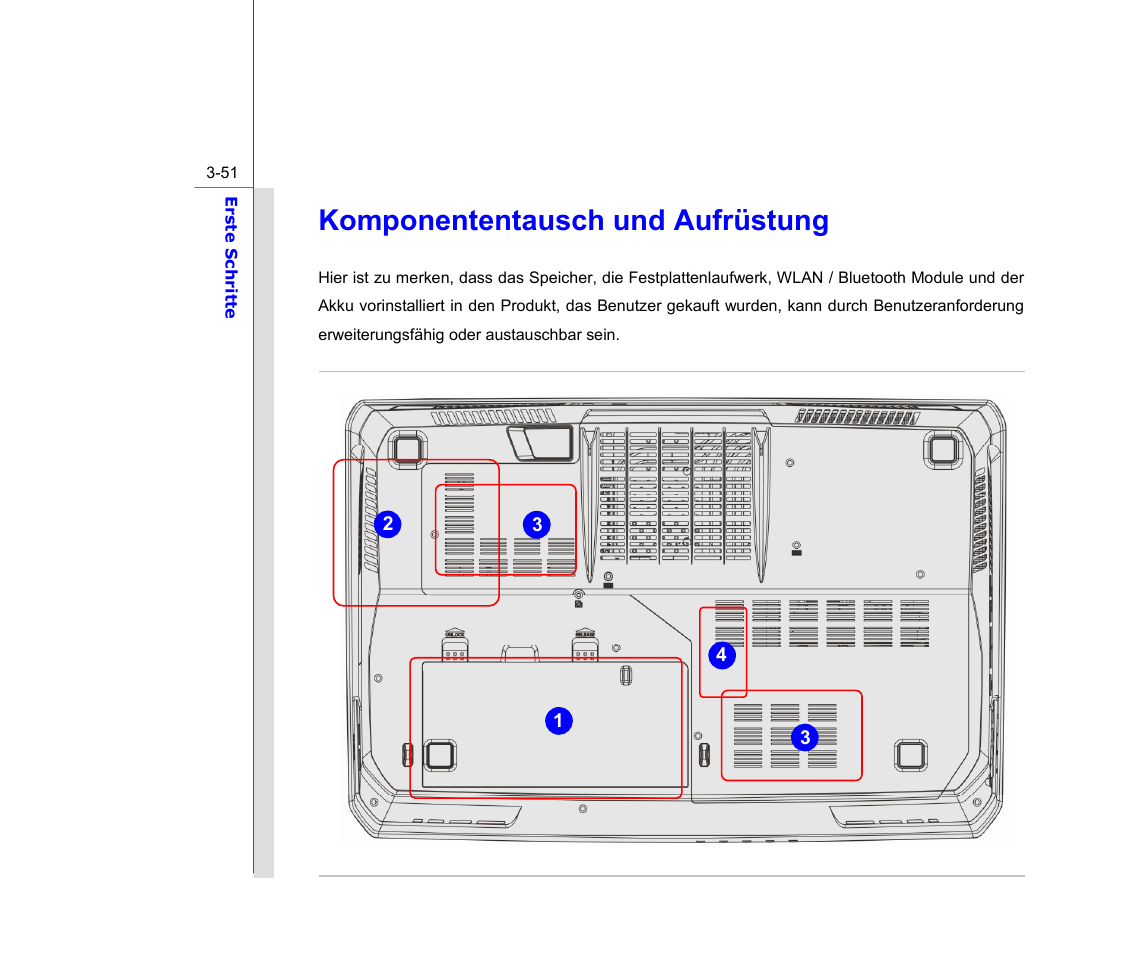 Komponententausch und aufrüstung | chiliGREEN MS1761 User Manual | Page 97 / 111