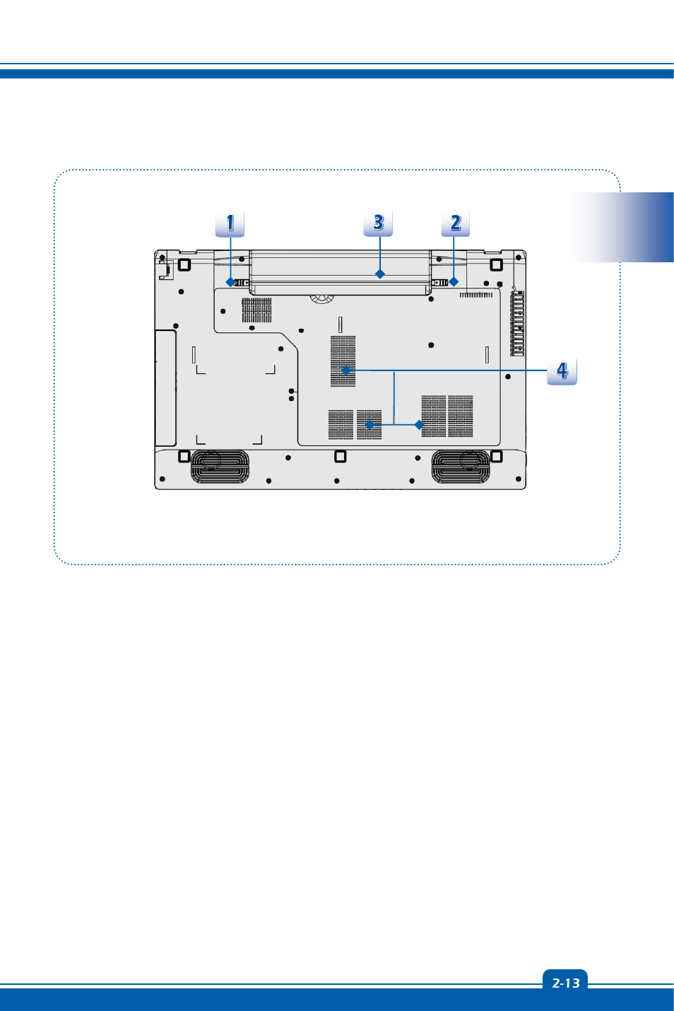Preface 1-13, Bottom side view | chiliGREEN MS1755 User Manual | Page 21 / 47