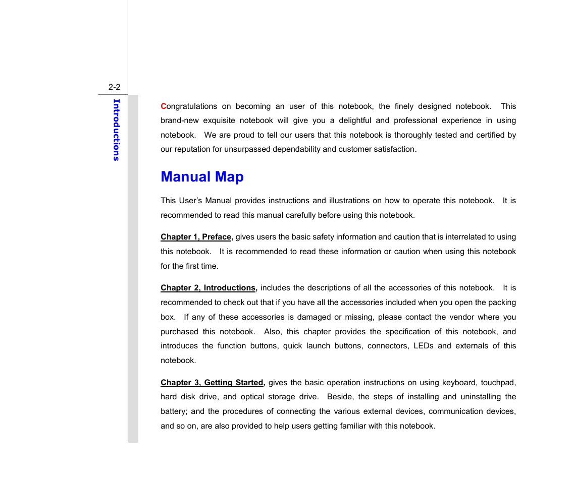 Manual map | chiliGREEN MS1753 User Manual | Page 24 / 105