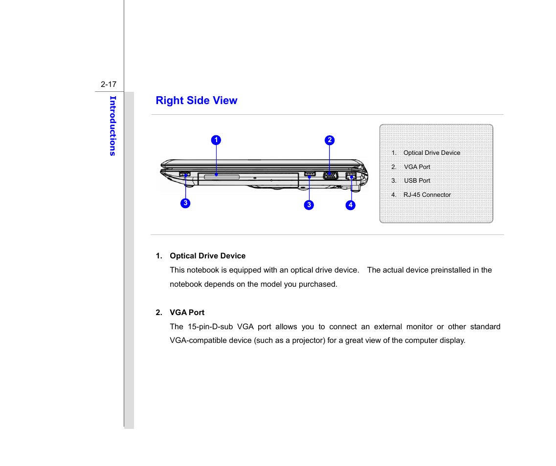 Right side view | chiliGREEN MS1753 User Manual | Page 39 / 105