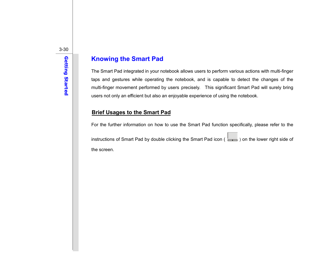 Knowing the smart pad | chiliGREEN MS1753 User Manual | Page 76 / 105