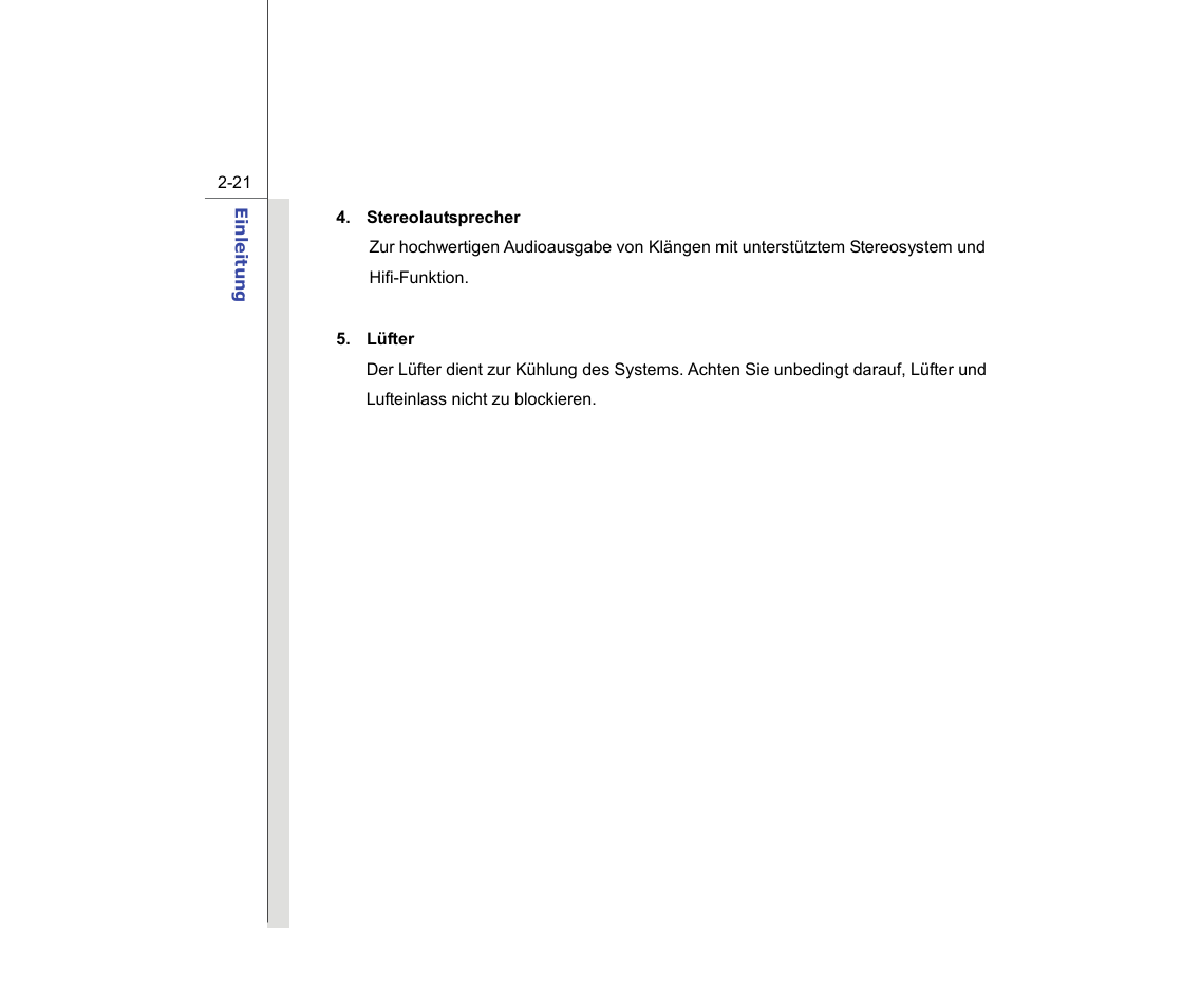 chiliGREEN MS1736 User Manual | Page 42 / 96