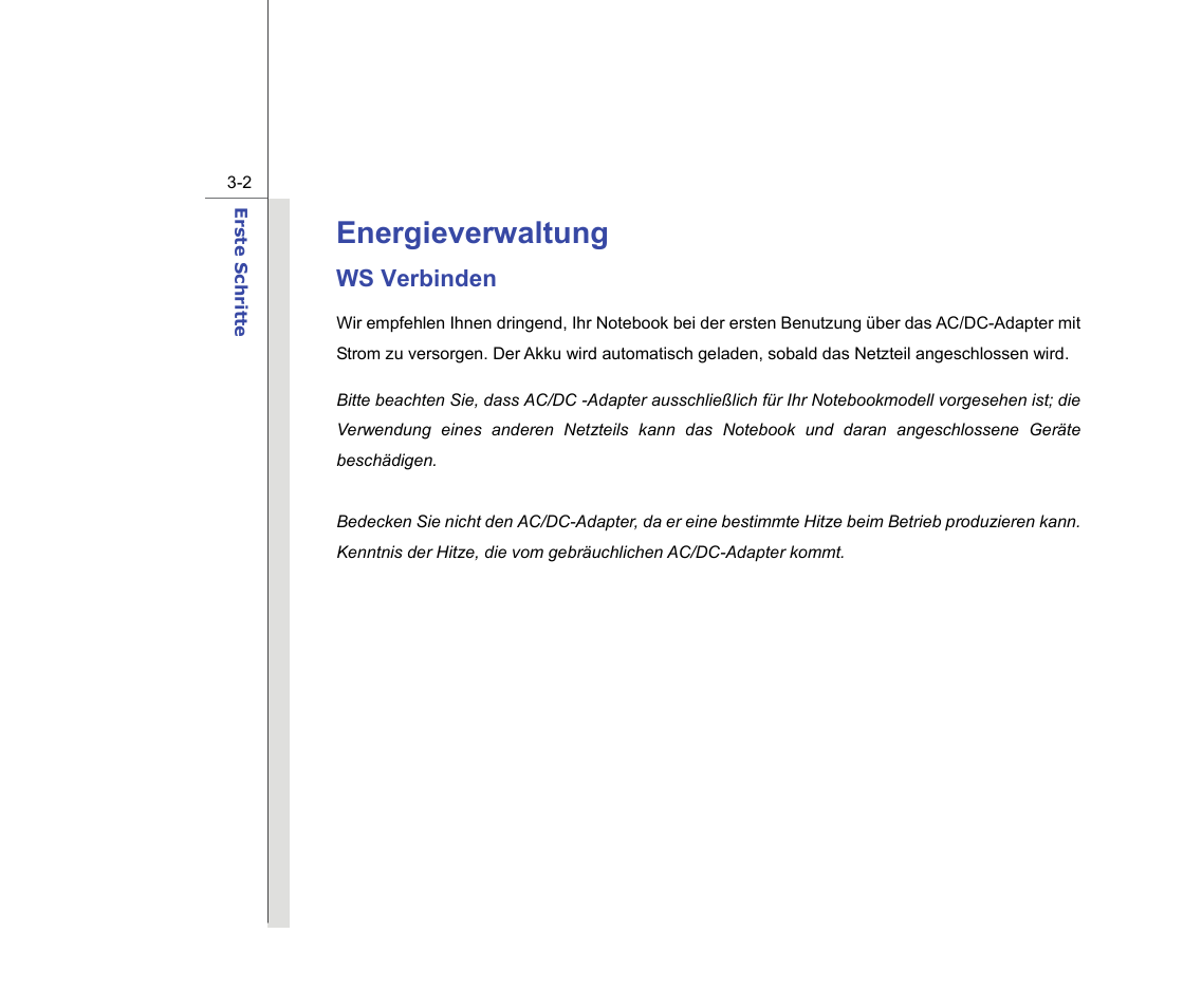 Energieverwaltung, Ws verbinden | chiliGREEN MS1736 User Manual | Page 44 / 96