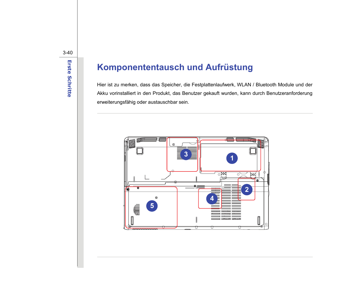 Komponententausch und aufrüstung | chiliGREEN MS1736 User Manual | Page 82 / 96
