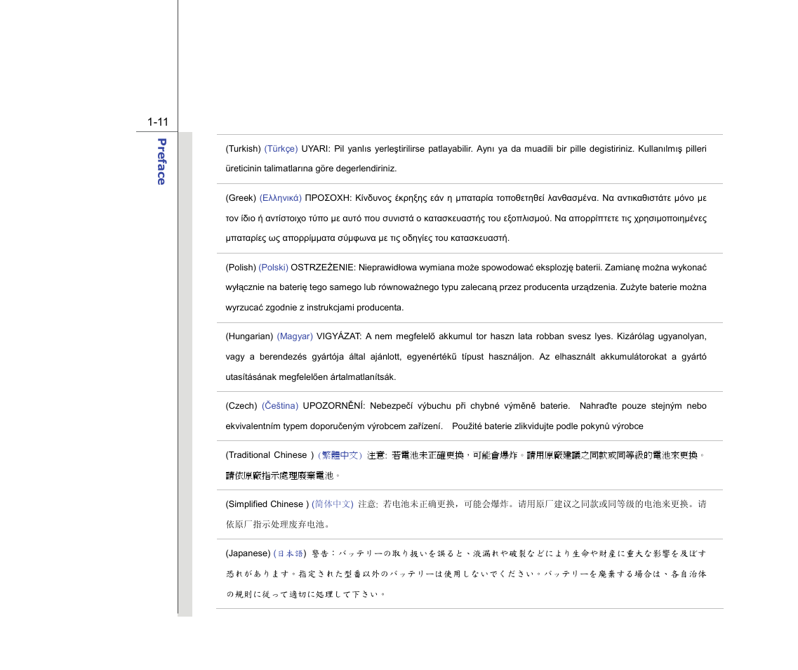 chiliGREEN MS1736 User Manual | Page 11 / 90