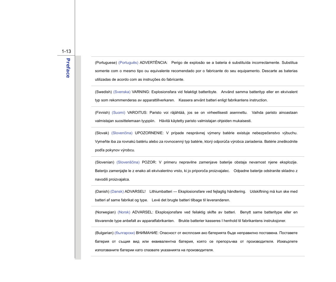 chiliGREEN MS1736 User Manual | Page 13 / 90
