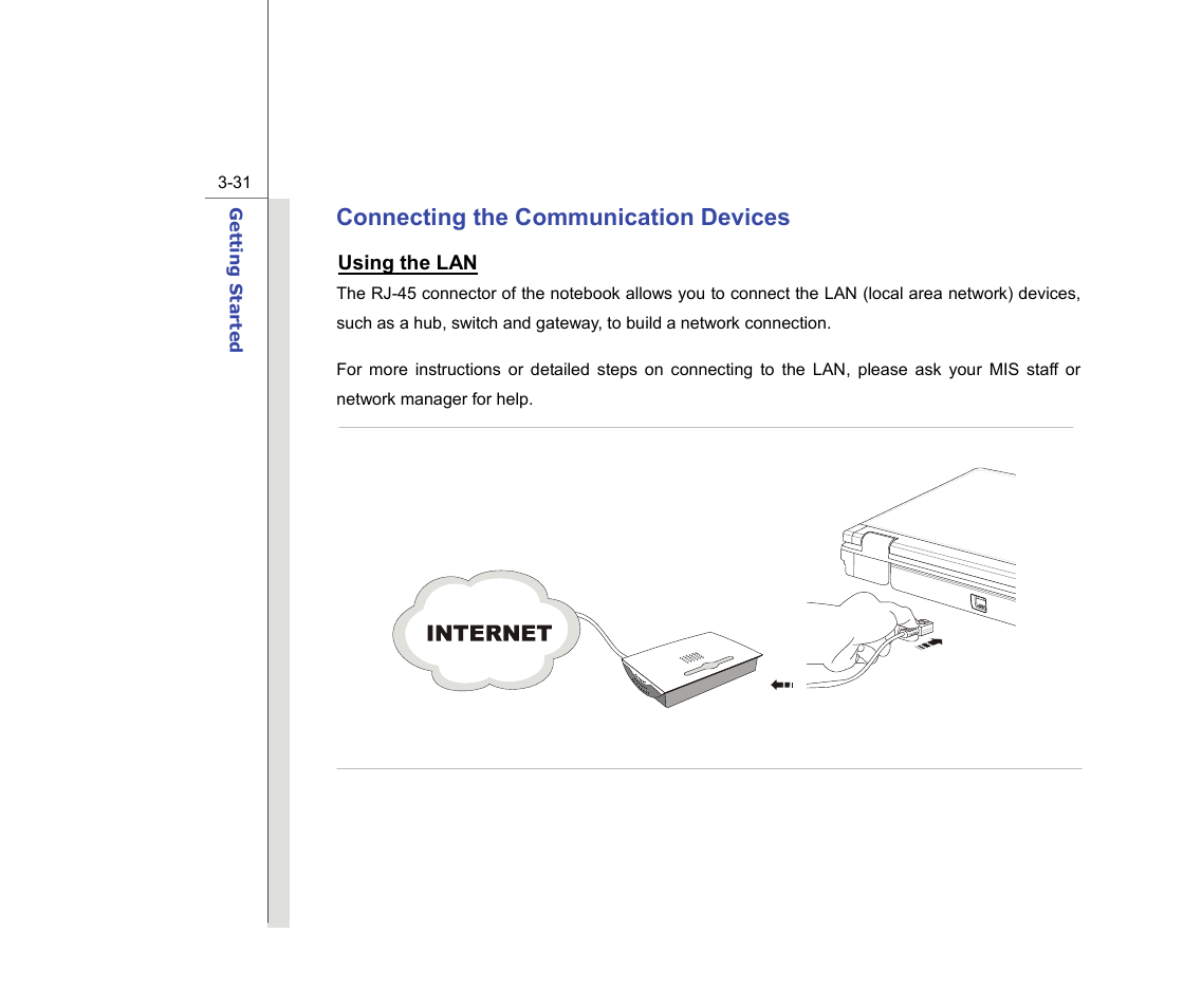 Connecting the communication devices | chiliGREEN MS1736 User Manual | Page 71 / 90