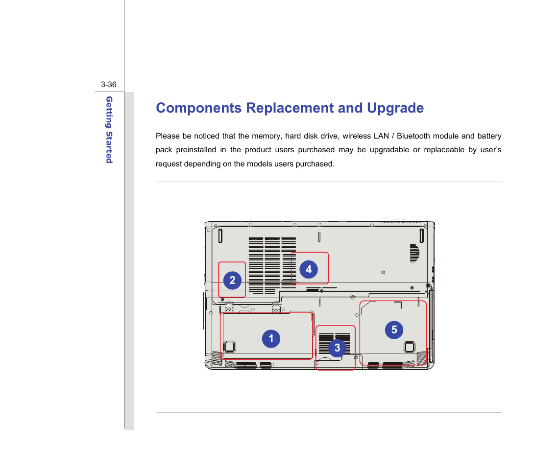 Components replacement and upgrade | chiliGREEN MS1736 User Manual | Page 76 / 90