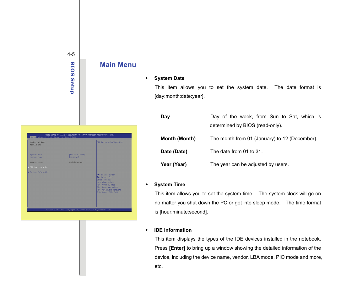 Main menu | chiliGREEN MS1736 User Manual | Page 83 / 90