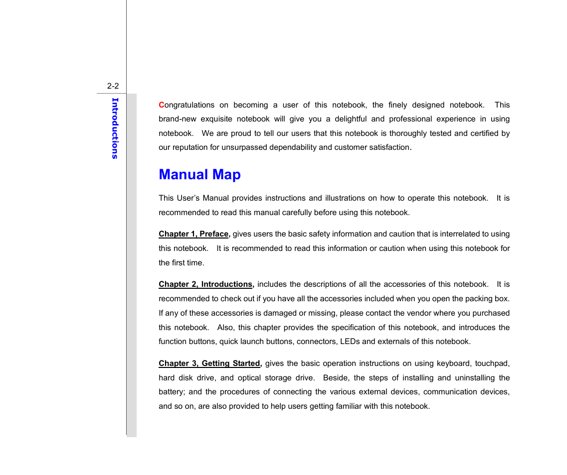 Manual map | chiliGREEN MS1733 User Manual | Page 24 / 97