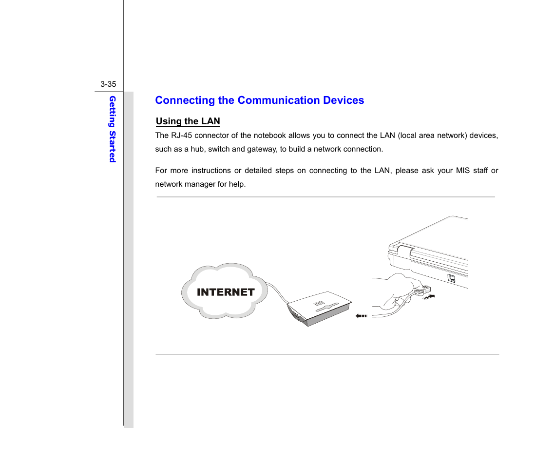 Connecting the communication devices | chiliGREEN MS1733 User Manual | Page 78 / 97