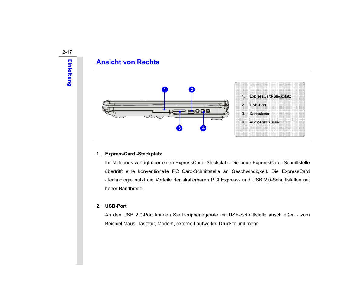 Ansicht von rechts | chiliGREEN MS1733 User Manual | Page 39 / 102