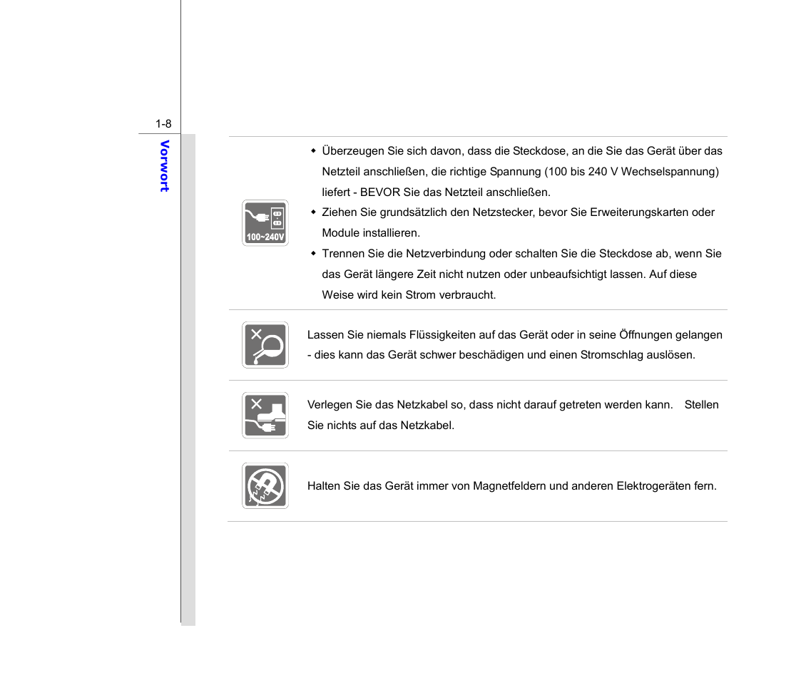 chiliGREEN MS1733 User Manual | Page 8 / 102