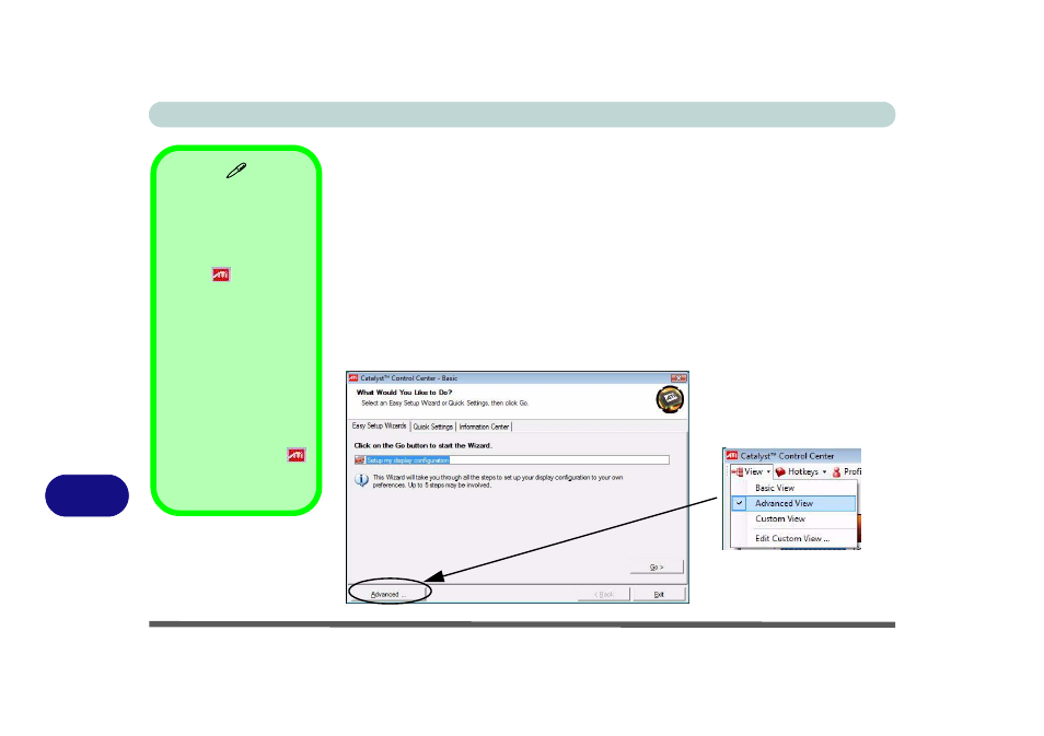 Ati catalyst® control center | chiliGREEN M770K User Manual | Page 190 / 210