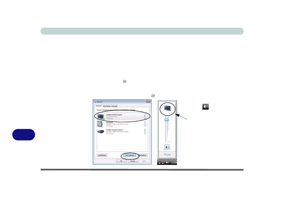 Hdmi audio configuration | chiliGREEN M770K User Manual | Page 202 / 210