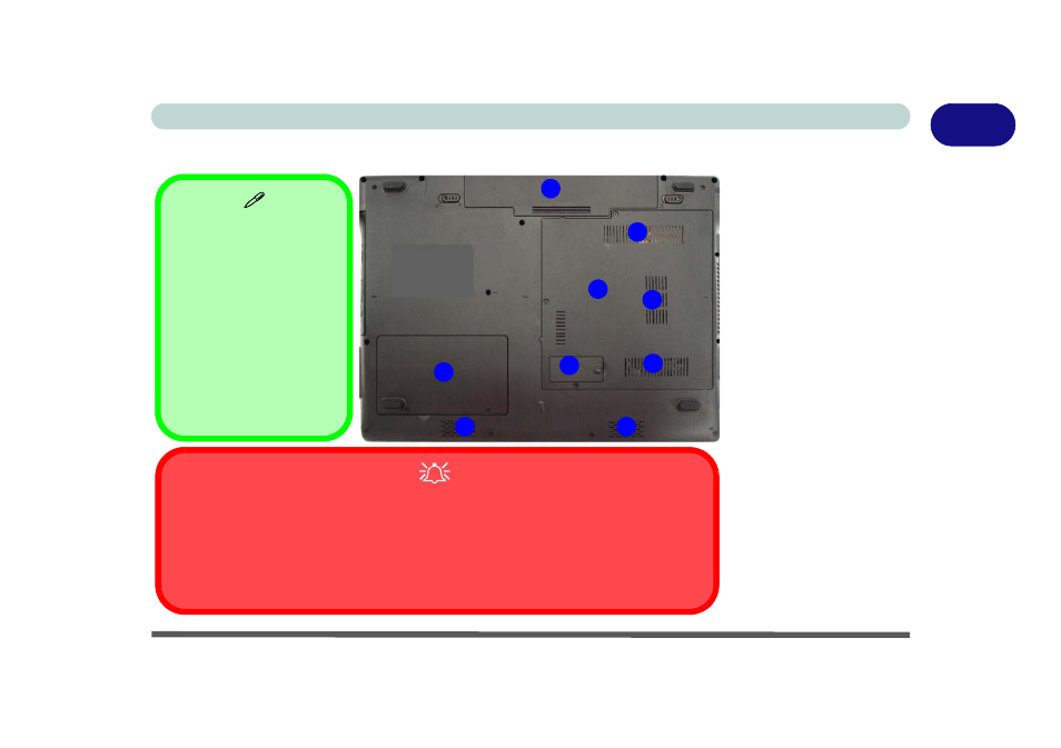 System map: bottom view - model c, System map: bottom view - model c -21 | chiliGREEN M770K User Manual | Page 43 / 210