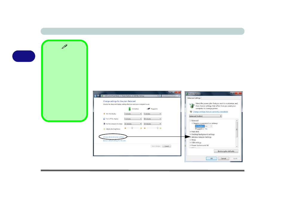Power plans, Power plans -4 | chiliGREEN M770K User Manual | Page 70 / 210