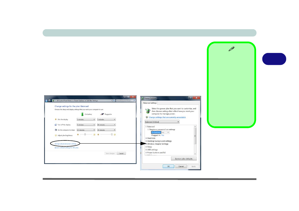 Power plans, Power plans -7 | chiliGREEN M770K User Manual | Page 73 / 210