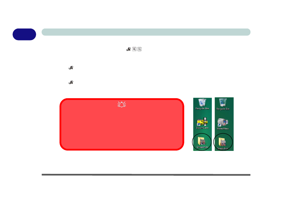 Pc camera hot key buttons, Pc camera hot key buttons -14, 1pc camera hot key buttons | chiliGREEN M670SRU User Manual | Page 34 / 226