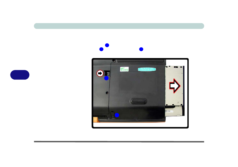 Upgrading the optical (cd/dvd) device(s), Upgrading the optical (cd/dvd) device(s) -10 | chiliGREEN M57xRU User Manual | Page 100 / 218