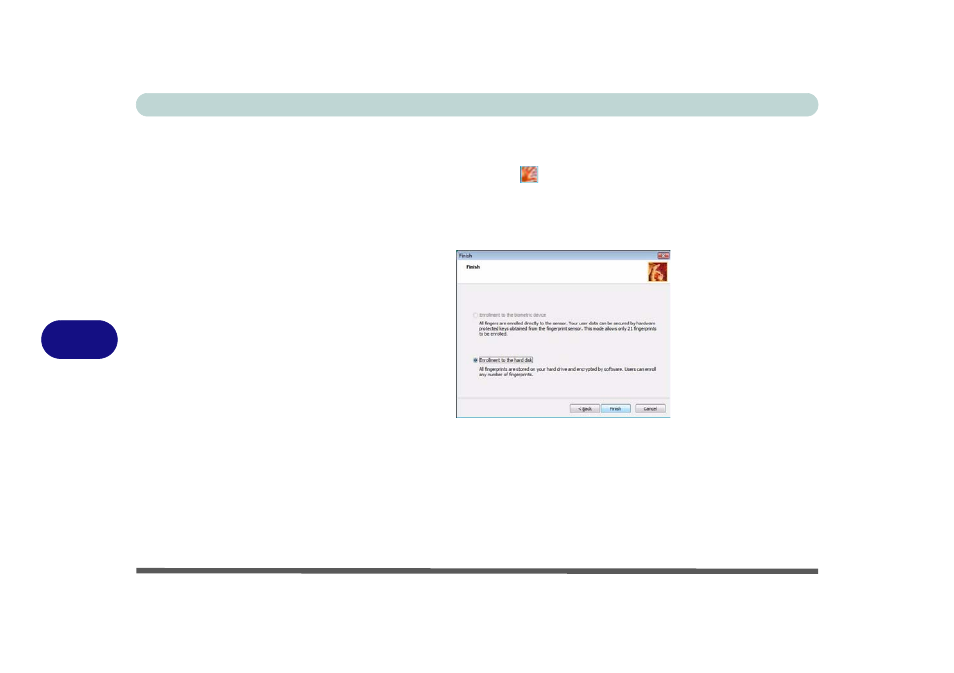 User enrollment, User enrollment -30 | chiliGREEN M57xRU User Manual | Page 130 / 218