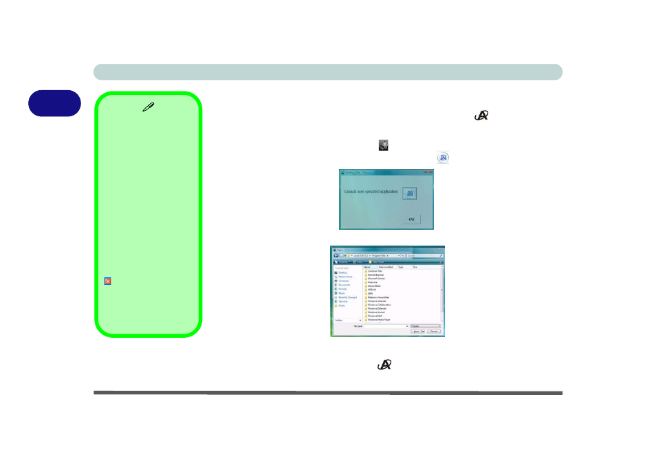 Application hot key, Application hot key -8, For co | chiliGREEN M57xRU User Manual | Page 46 / 218