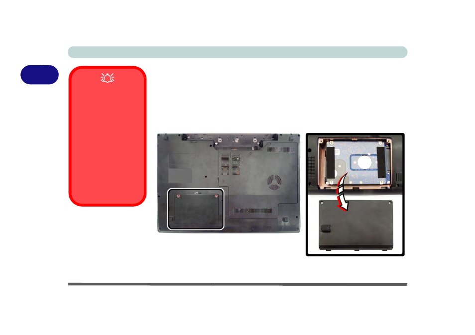 Hard disk drive, Hard disk drive -2 | chiliGREEN E7130 User Manual | Page 42 / 188