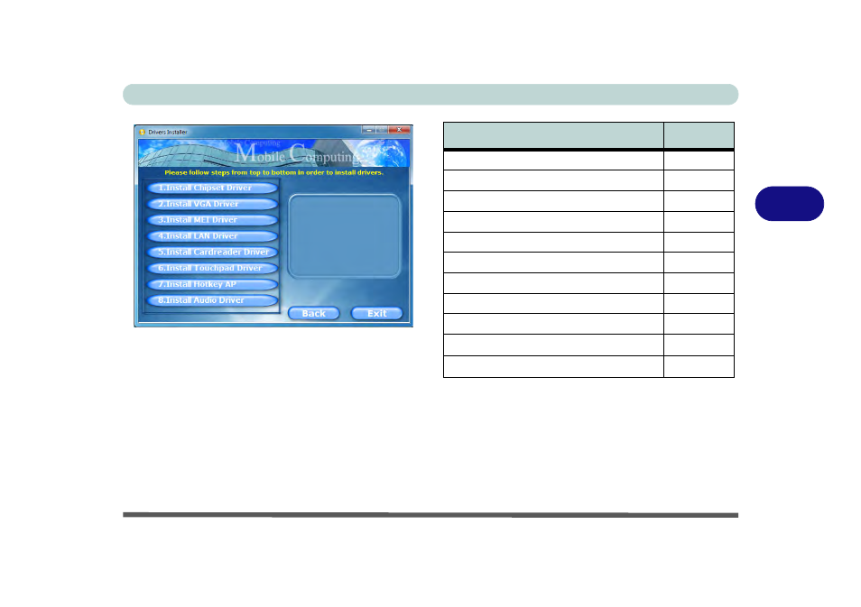 Figure 4 - 2, Table 4 - 1 | chiliGREEN E7130 User Manual | Page 75 / 188