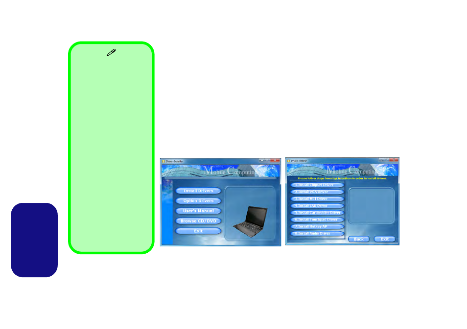 Installazione driver, Installazione manuale dei driver, Italiano | chiliGREEN E7130 User Manual | Page 58 / 61