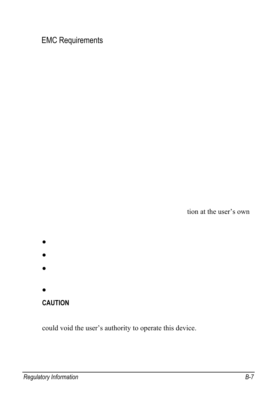 Emc requirements | chiliGREEN 9270D User Manual | Page 105 / 109