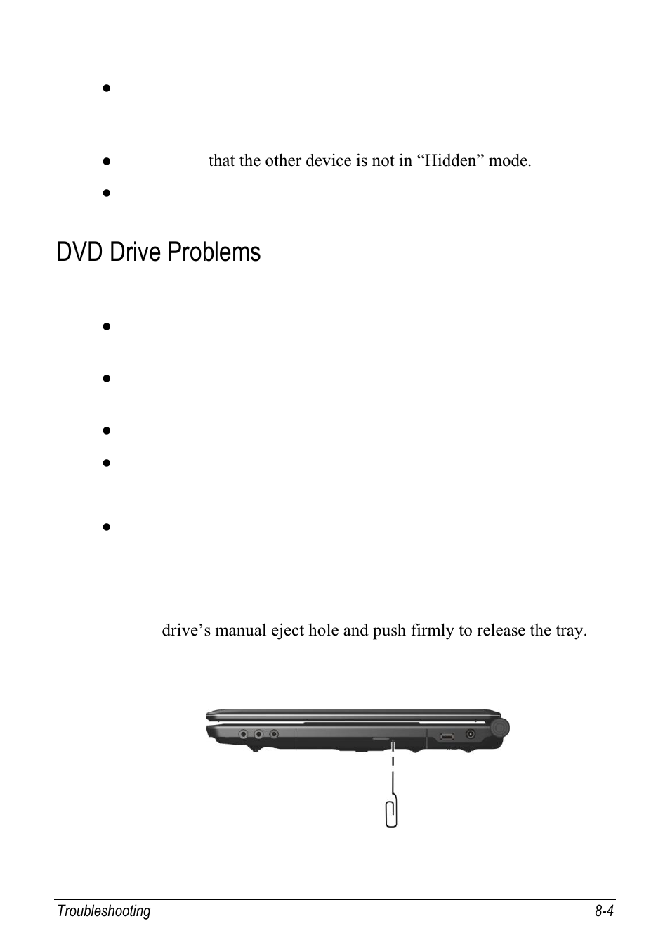 Dvd drive problems, Dvd drive problems -4 | chiliGREEN 9270D User Manual | Page 87 / 109