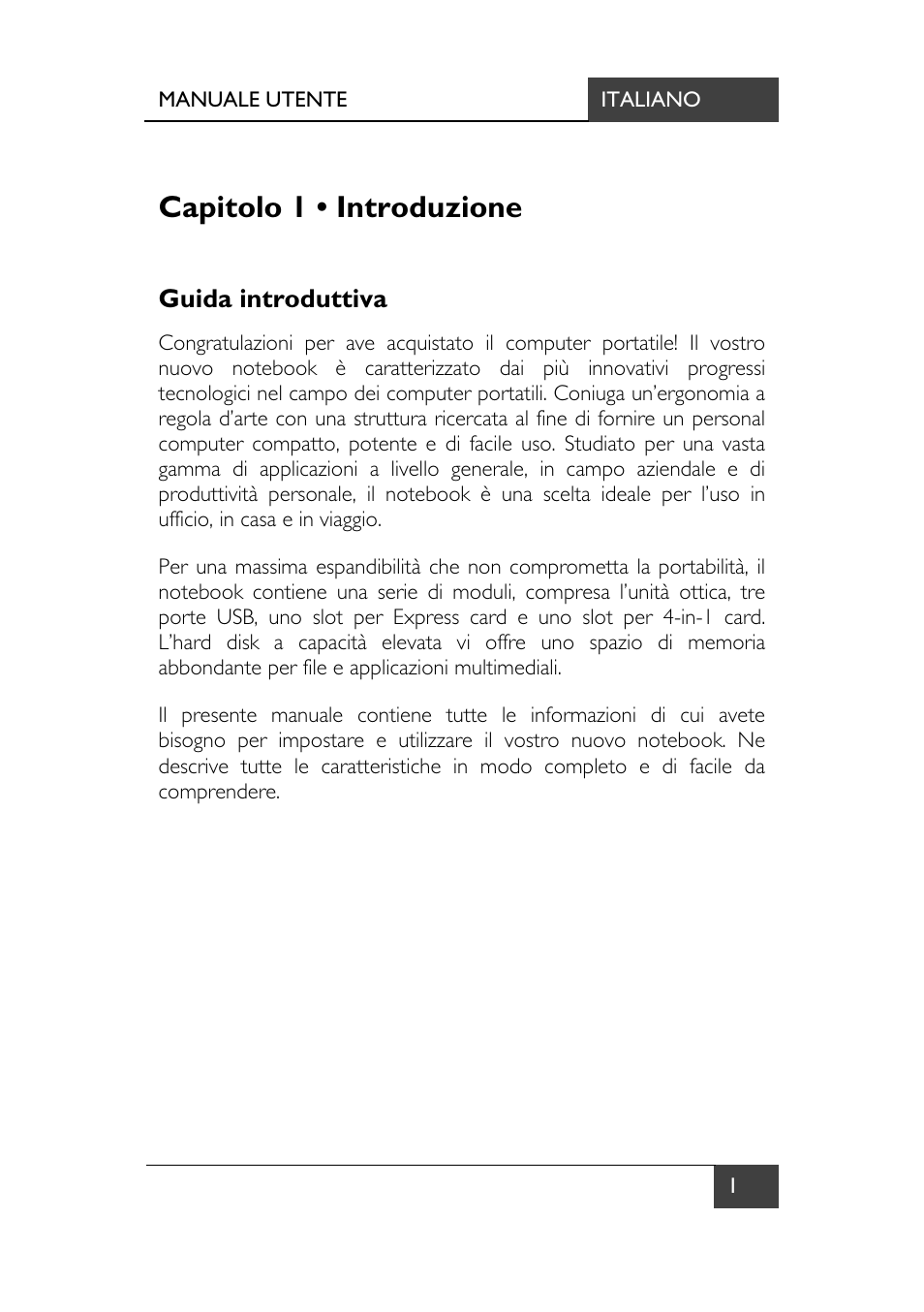 Capitolo 1 • introduzione, Guida introduttiva | chiliGREEN X7 User Manual | Page 138 / 198