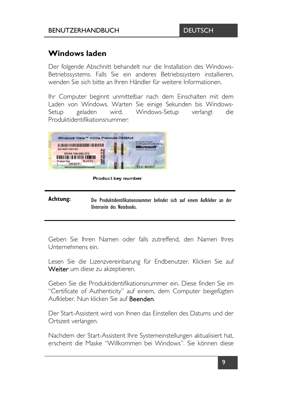 Windows laden | chiliGREEN X7 User Manual | Page 14 / 198