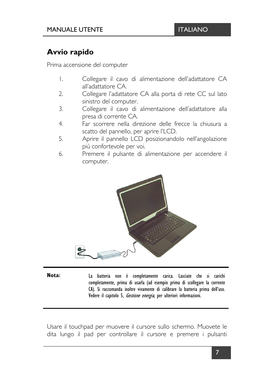 Avvio rapido | chiliGREEN X7 User Manual | Page 144 / 198