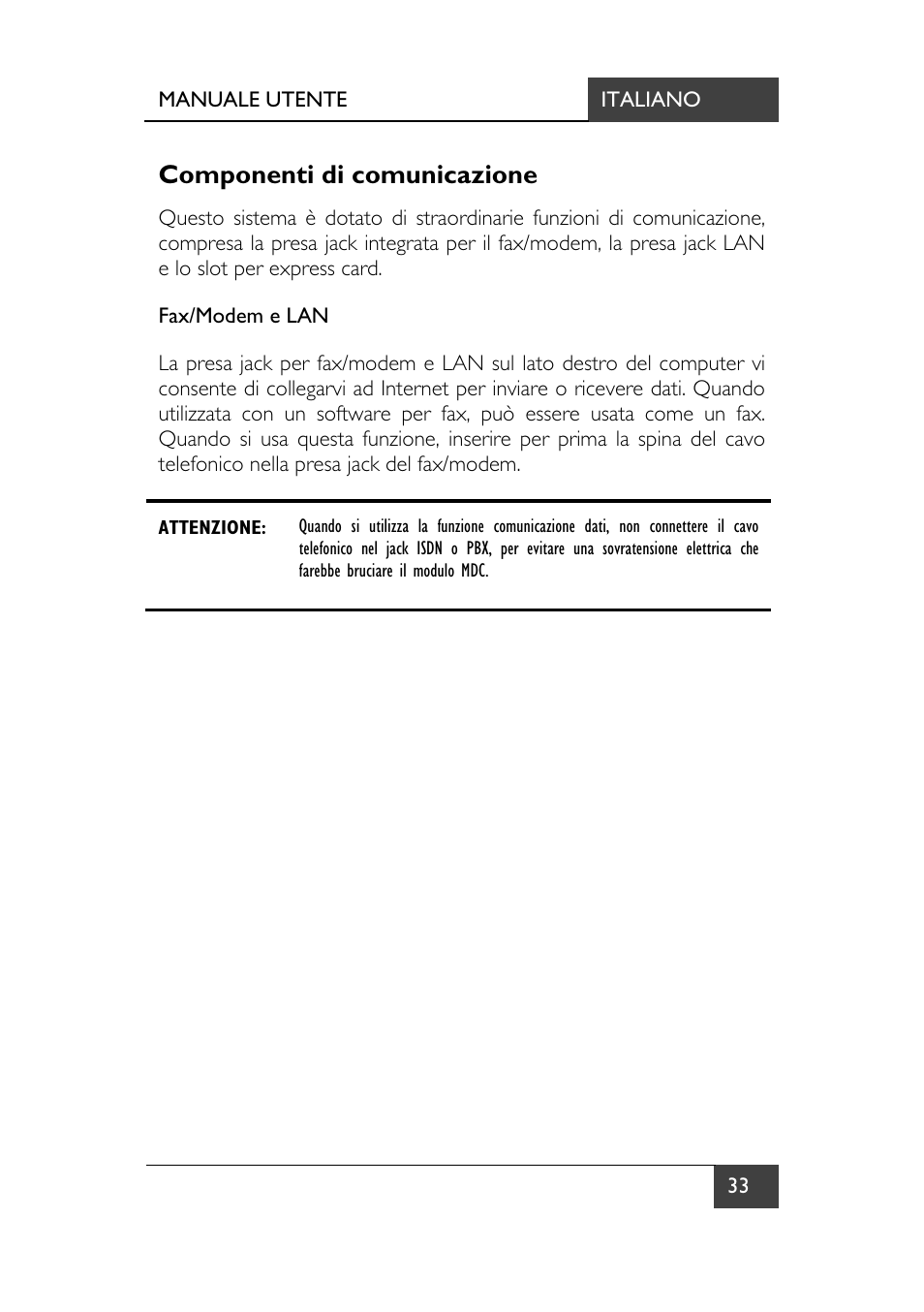 Componenti di comunicazione | chiliGREEN X7 User Manual | Page 170 / 198