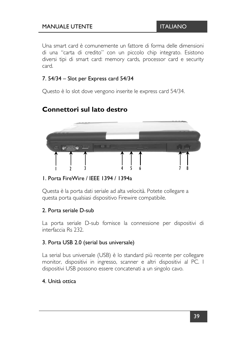 Connettori sul lato destro | chiliGREEN X7 User Manual | Page 176 / 198